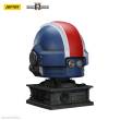 Joy Toy JT01697 - Warhammer 40,000: Space Marine 2 Replik Ultramarines Lieutenant Titus Helm mit Display-Stand 44 cm