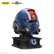 Joy Toy JT01697 - Warhammer 40,000: Space Marine 2 Replik Ultramarines Lieutenant Titus Helm mit Display-Stand 44 cm