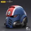 Joy Toy JT01741 - Warhammer 40,000: Space Marine 2 Replik Ultramarines Lieutenant Titus Helm 30 cm