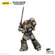 Joy Toy JT01765 - Warhammer The Horus Heresy Actionfigur 1/18 lron Warriors Command Squad Chosen with Legion Standard 12 cm