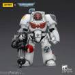 Joy Toy JT03202 - Warhammer 40,000 Actionfigur White Scars Terminator 3 with Power Fist and Assault Cannon 14 cm
