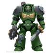 Joy Toy JT03219 - Warhammer 40,000 Actionfigur Salamanders Terminator 1 with Power Sword and Storm Bolter 14 cm