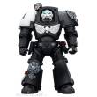 Joy Toy JT03240 - Warhammer 40,000 Actionfigur Raven Guard Terminator 1 with Power Sword and Storm Bolter 14 cm