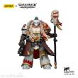Joy Toy JT03585 - Warhammer 40,000 Actionfigur White Scars Stormseer Consulwith Force Staff and Bolt Pistol 12 cm