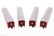 Kato K10-1414 - 4er Set Personenwagen EW I RhB, Ep.V-VI, Set B
