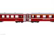 Kato K10-1414 - 4er Set Personenwagen EW I RhB, Ep.V-VI, Set B