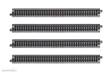 Kato K20-000 - Gleis gerade 248mm 4 St.