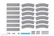 Kato K20-873 - Variations-Set V14 Doppelgleisiges inneres Gleisoval zu V11