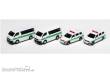 Kato K23-653A - 4er Set Toyota Hiace Long / Pro Box JR East