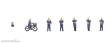 Kato K24-1101 - 7er Set Fracht-Termial Crew