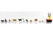 Kato K6-603 - Figuren Set Katzen, 1/87, 11 Stk. - Lemke
