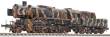 Liliput L131508 - Dampflok BR 42 1486 DRB Ep.II Wintertarnung. Statische Schrottlok.