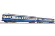 Liliput L133131 - 2-tlg. Set Nebenbahn-Triebwagen 5146, mit Steuerwagen 6546, ÖBB, Ep.IV