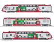 Liliput L133860 - 3-tlg. Elektro-Triebzug, KISS, CFL, Ep.VI