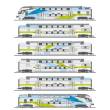 Liliput L133869 - 6-tlg. Elektro-Triebzug, KISS, WESTbahn, Ep.VI, WS dig.