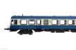 Liliput L163218 - Dieseltriebwagen, 2-teilig,Baureihe 628.0 der DB AG,ozeanblau / beige mit Pufferbohlen