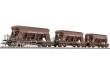 Liliput L230169 - 3-teiliges Set, Schotterwagen, Harteinwerk Kitzbühel, ÖBB