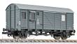 Liliput L334612 - Zweiachsiger Dienstgüterwagender Graz-Köflacher Bahn (GKB),graue Farbgebung,