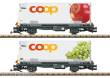 LGB L45887 - RhB Containerwagen Set coop®