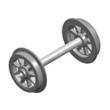Liliput L939334 - WS-Speichenrads. NEM 340, 24,7 mm (2 St..)