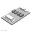 Liliput L968003 - Brückenstecker 18-polig Next18 mit LED-Entblitz-Schaltung