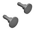 Liliput L969881 - N - Puffer-Set (2 St. flach, 2 St. abgerundet) dick