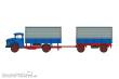 Minis LC3482 - MB L322 HZ Pritsche/Plane, blau/rot