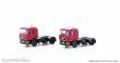 Minis LC4073 - 2er Set MAN F90 SZM, 2-achsig, rot