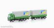 Minis LC4632 - MAN F90, 3-achs Wechselpritschen-Hängerzug Cretschmar Cargo