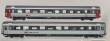 Lemke Collection LC97024 - 2er Set Personenwagen SBB, Ep.V, Set 3, EC96/97 IRIS