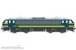 L.S. Models LS12062 - E-Lok HLE 2718 SNCB, Ep.VI, blau/gelb - Lemke