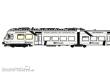 L.S. Models LS17203DC - Triebzug RABe 525 NINA, 3-tlg. BLS/Westside, Ep.VI - Lemke