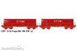 L.S. Models LS31117 - 2er Set Erzwagen DMH SNCF / Stemi, Ep.V - Lemke