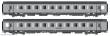 L.S. Models LS40996 - 2er Set Personenwagen VTU A10rtu SNCF, Ep.V - Lemke