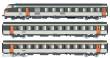 L.S. Models LS41252DC - 3er Set Personenwagen VU+VTU SNCF, Ep.IV-V - Lemke
