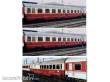 L.S. Models LS46272 - Rheingold IC Zug Set 2x1.Kl. Abteilwagen Speiswagen Ep.IVb - Lemke