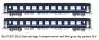 L.S. Models LS47323 - 2er Set SBB Liegewagen RIC Bcm blau Ep.V Tagposition