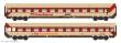 L.S. Models LS96028N - 2er Set Liegewagen TUI Ferienexpress, Ep.IV, Set II