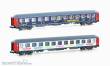 L.S. Models LS98098N - 2er Set Liegewagen Bvcmz Snälltaget, Ep.VI - Lemke