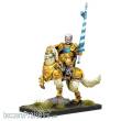 Mantic MAGKWHF203 - Kings of War Halfling Muster Captain on Aralez