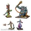 Mantic MAGKWR208 - Kings of War Trident Realm Hero Pack