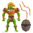 Mattel MATTHTH13 - MOTU x TMNT: Turtles of Grayskull Actionfigur Michelangelo 14 cm
