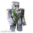 Ein Minecraft Film Plüschfigur Eisengolem 20 cm