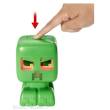 Mattel MATTJGX49 - Minecraft Interaktive Figur My Pet Creeper 14 cm