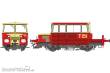 REE Modeles MB-111 - DU65 T 151 of RATP, red roof, Era III-IV - ANALOG DC
