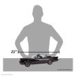 McFarlane Toys MCF17672 - Batman (1966) DC Multiverse Fahrzeug Batmobil 53 cm