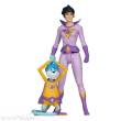 McFarlane Toys MCF17826 - DC Retro Super Friends Actionfigur Jayna & Gleek (Red Platinum Edition) 15 cm