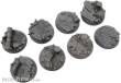 Micro Art Studio MSB02220 - Dark Temple Bases, Round 32mm (4)