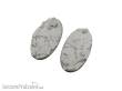 Micro Art Studio MSB05590 - Ruined Chapel Bases, Oval 90x52mm (2)