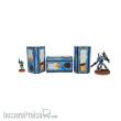Micro Art Studio MSH00102 - District 5 Containers (3) PREPAINTED (blue)